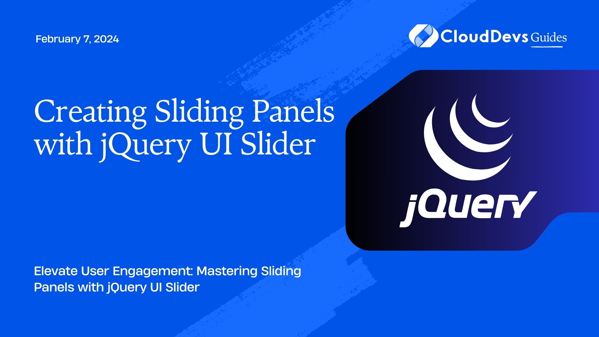 Creating Sliding Panels with jQuery UI Slider