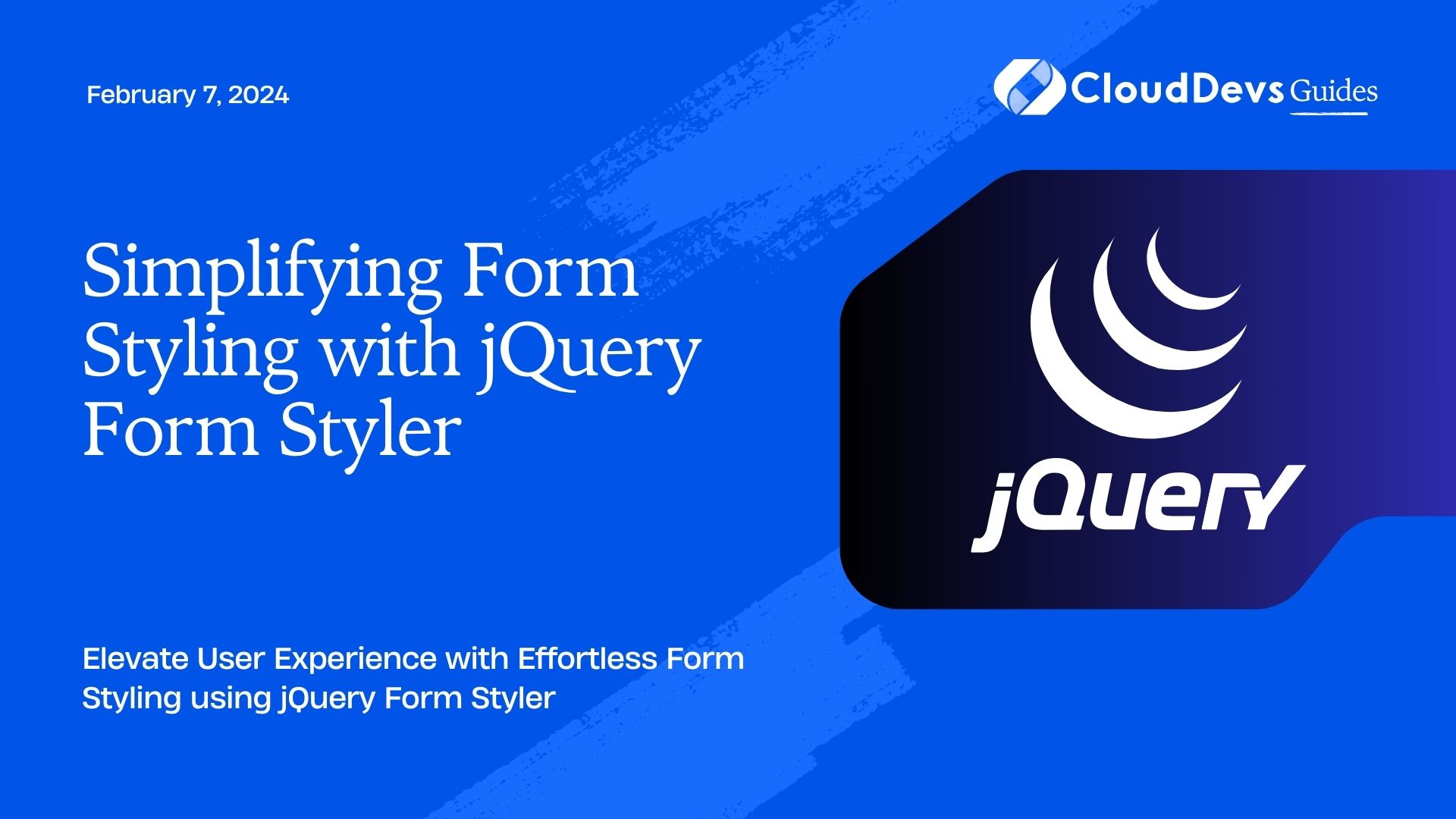 Simplifying Form Styling with jQuery Form Styler