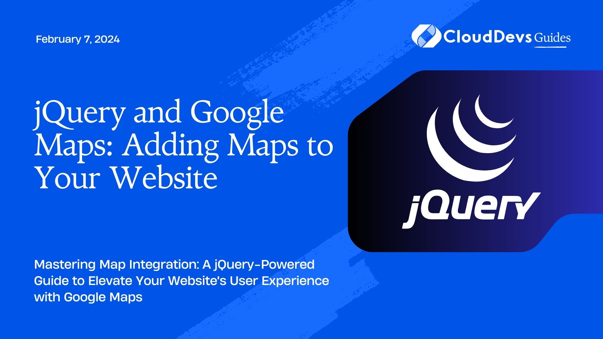 jQuery and Google Maps: Adding Maps to Your Website