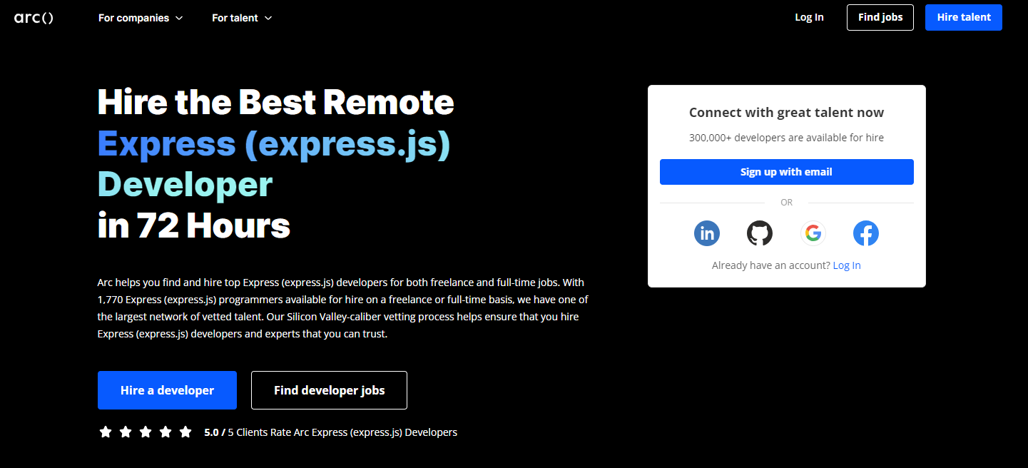 Arc.dev - Hire Top Express (express.js) Developers