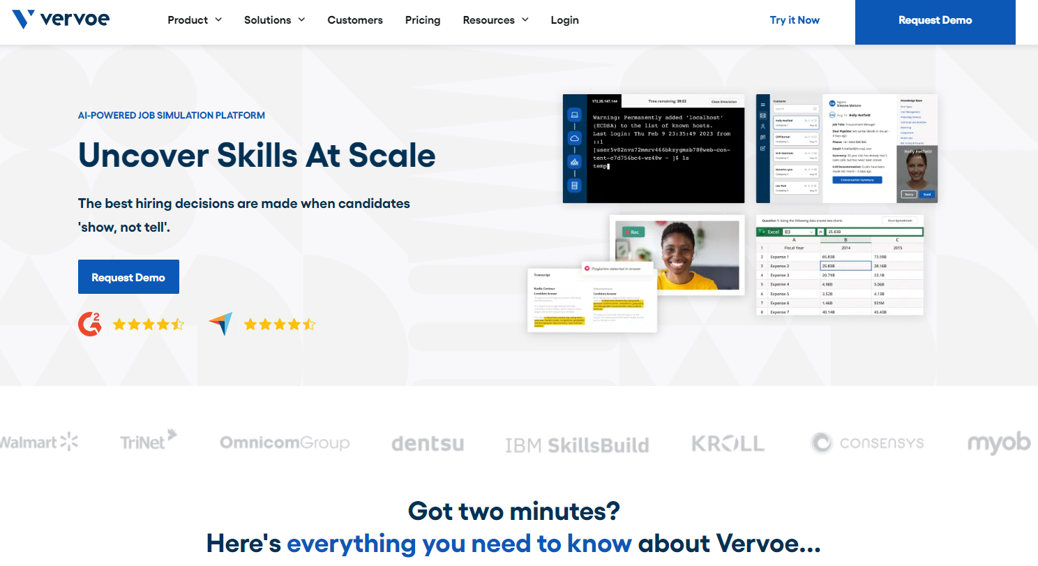 Vervoe - Vervoe | AI-Powered Job Simulations Platform