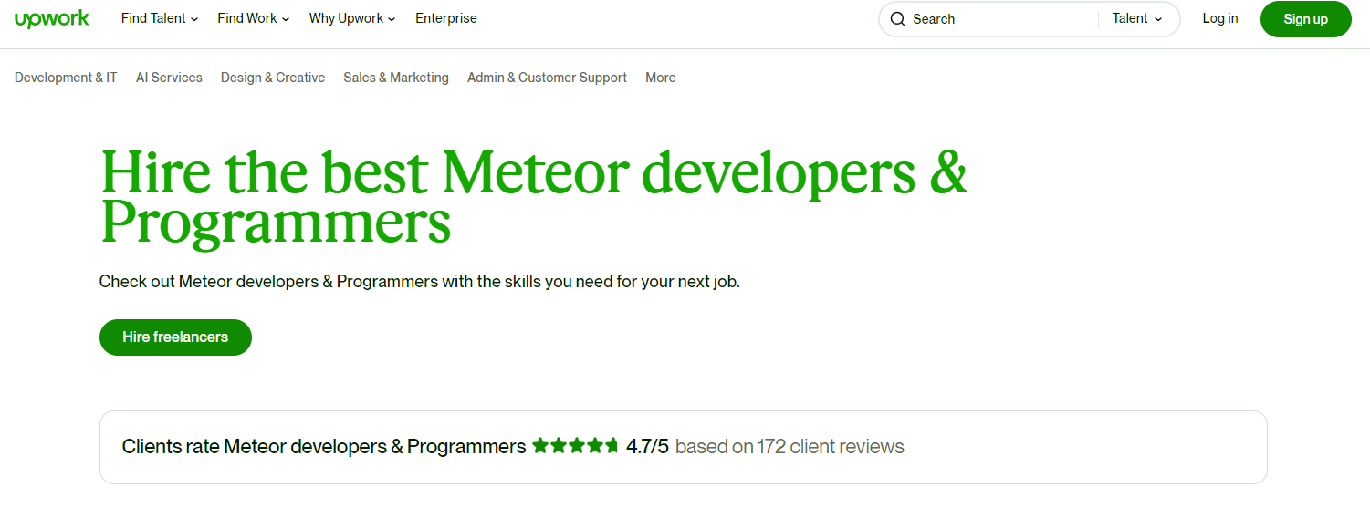 Upwork - 27 Best Freelance Meteor Developers & Programmers For Hire In January 2024 - Upwork™