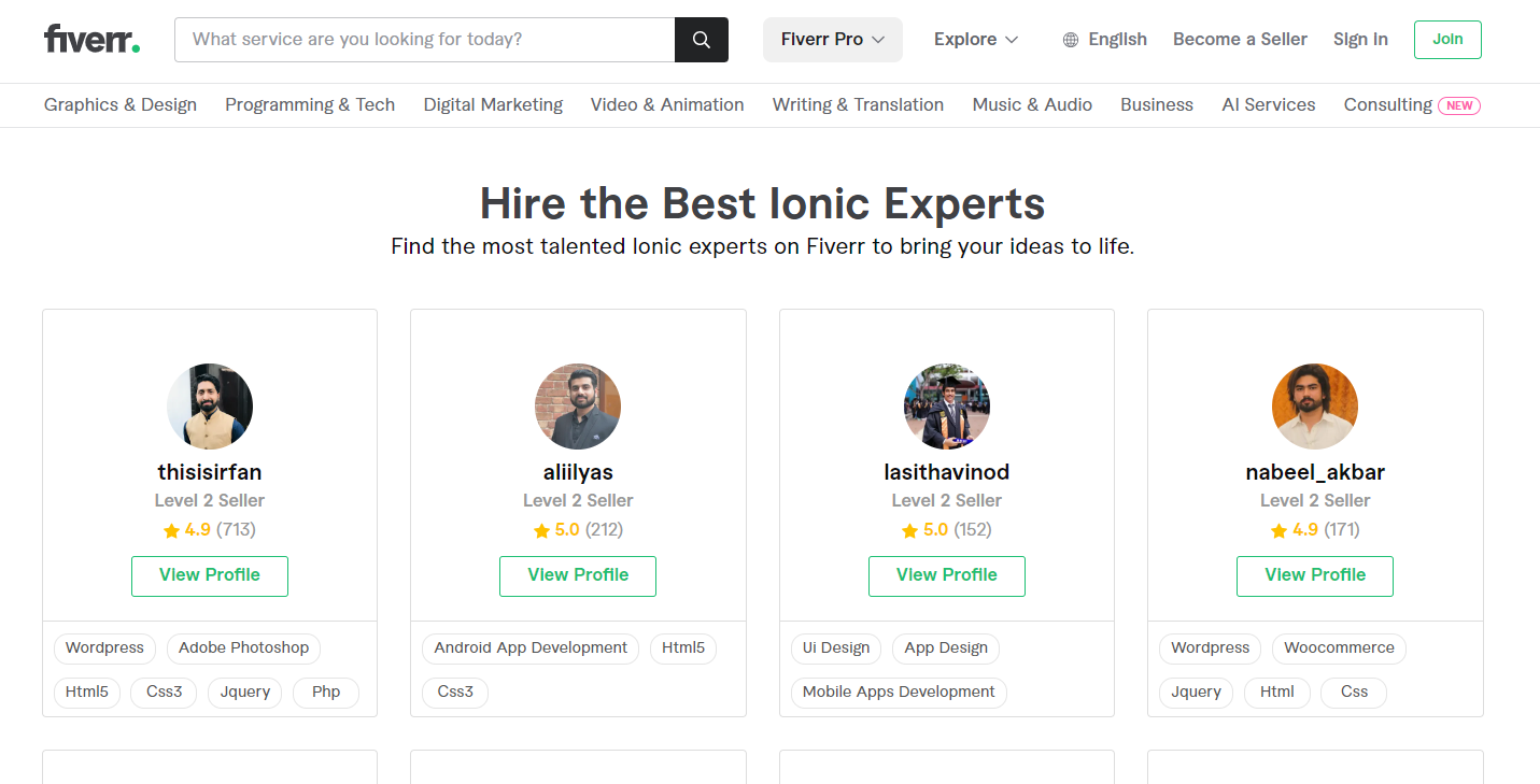 Fiverr - Leading Online Freelance Marketplace Connecting Businesses with Skilled Freelancers