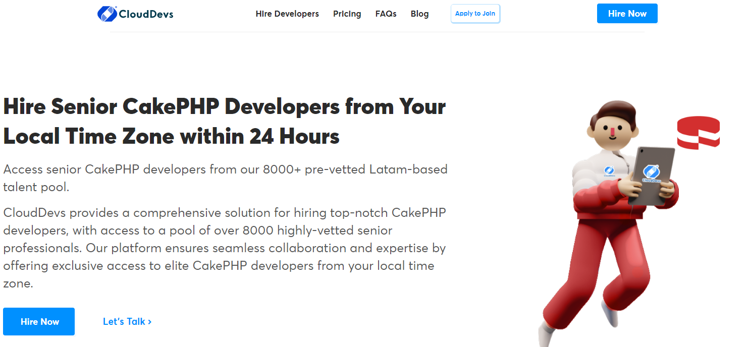 CloudDevs - Bake Success into Your Code: Hire CakePHP Developers Globally within 24 Hours!