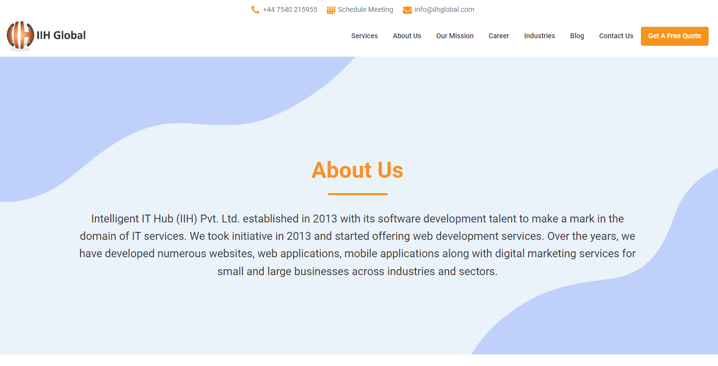 IIhglobal - Crafting Innovative Web Solutions with Expert CakePHP Developers