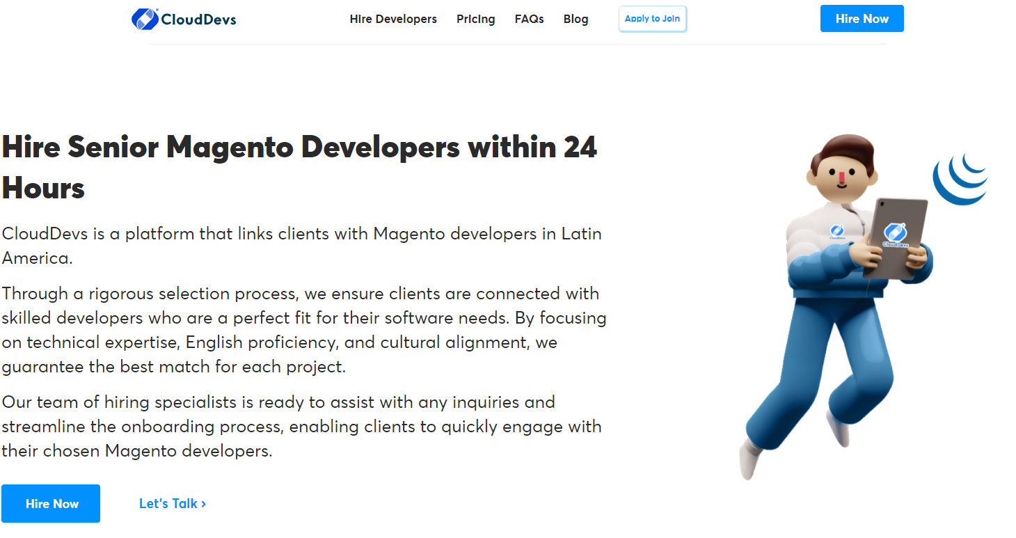 CloudDevs - Elevate Your Store, Empower Your Business - Hire Magento Developers, Your Way