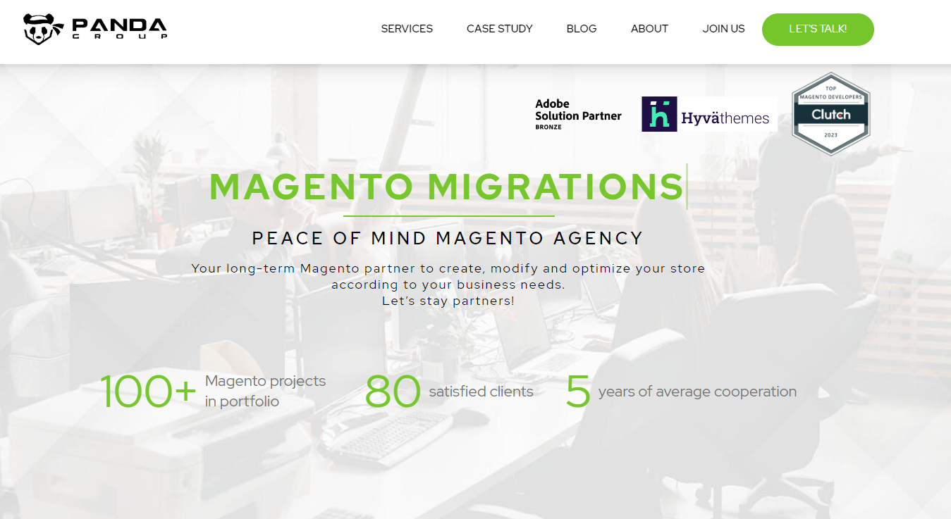 Panda group - Excellence in Every Byte - Magento Development Crafted in Poland
