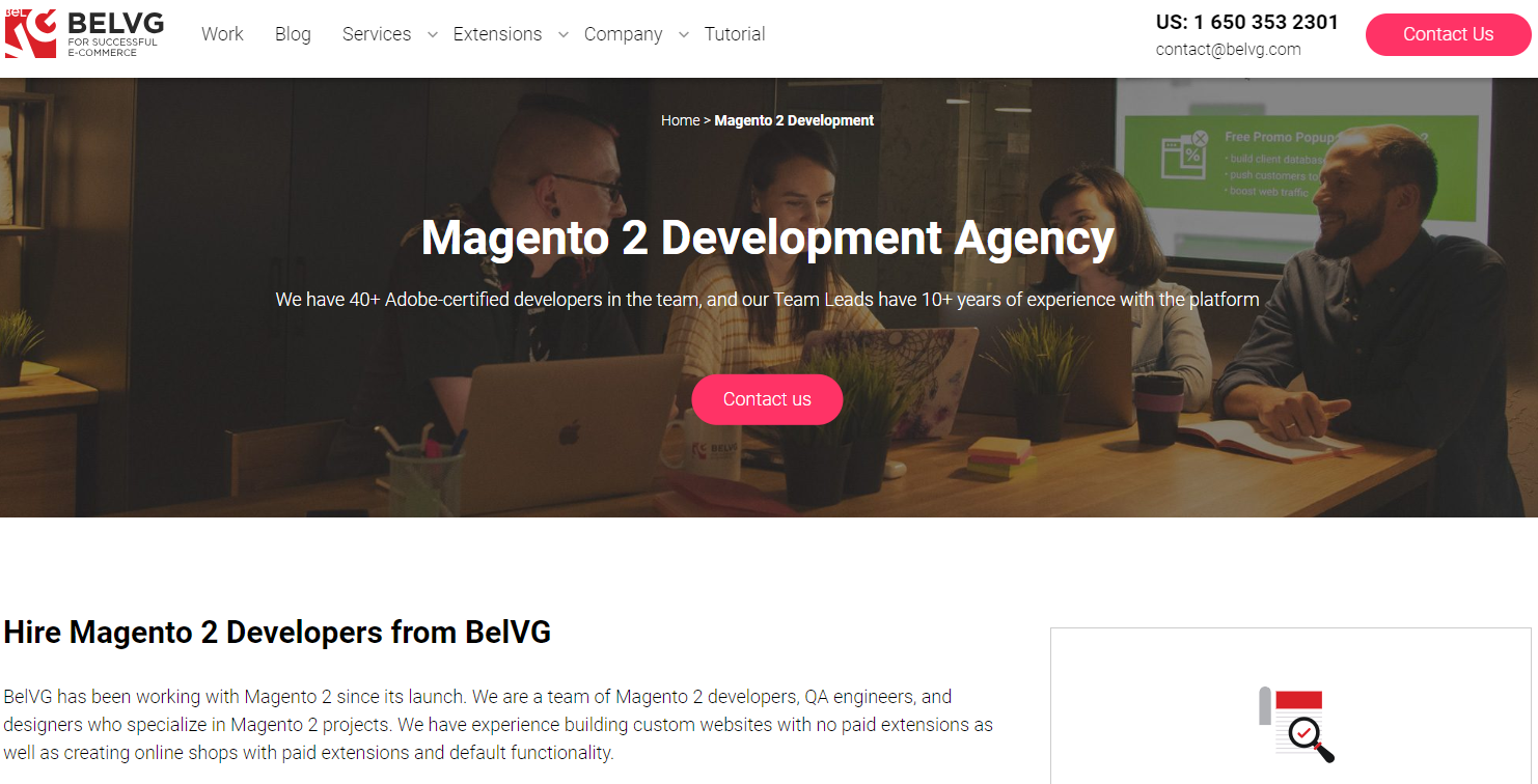 BELVG - Your Gateway to EU Excellence - Tailored Magento Solutions for Your Business