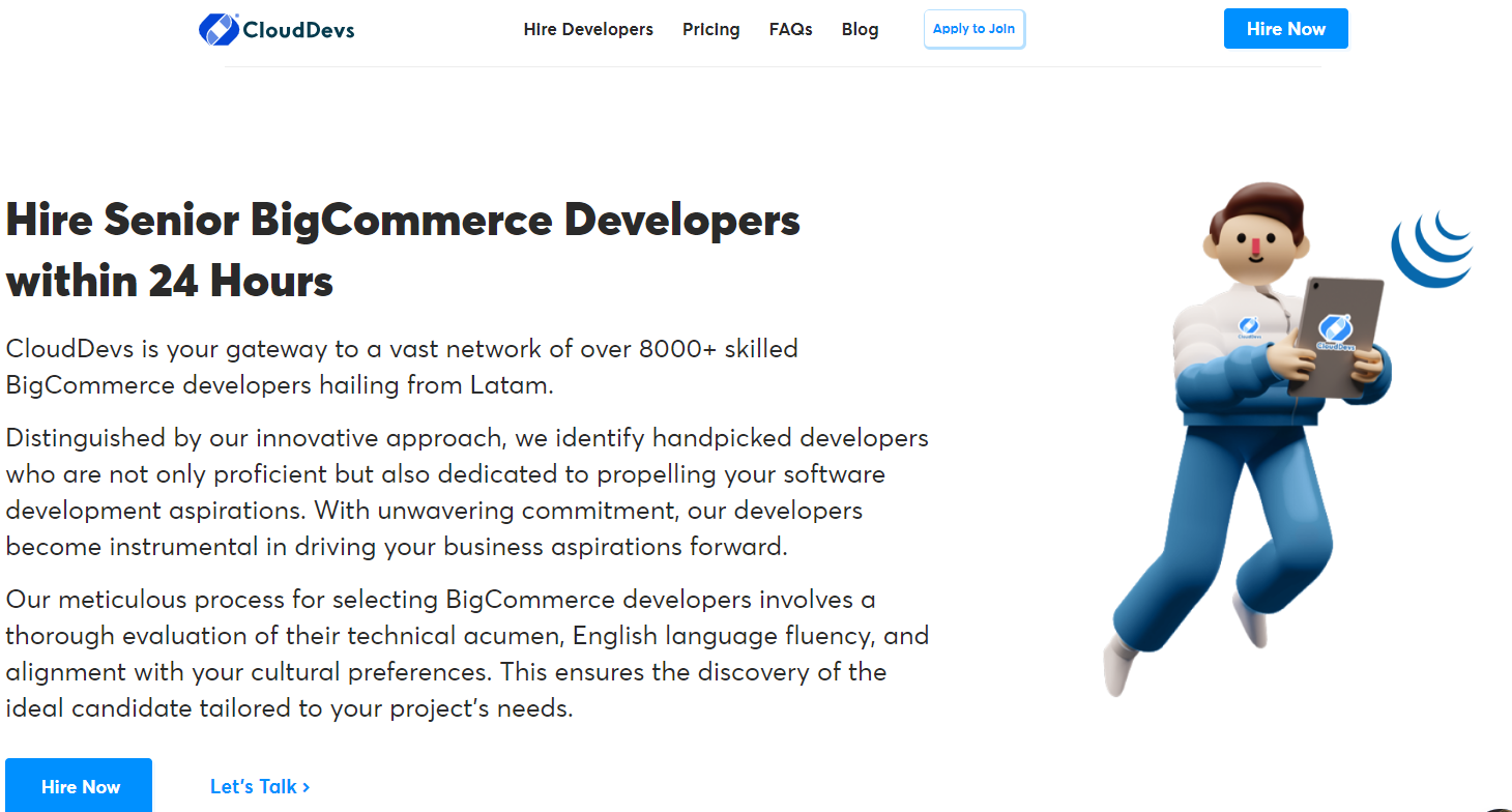 CloudDevs - Hire BigCommerce Developers from Your Timezone
