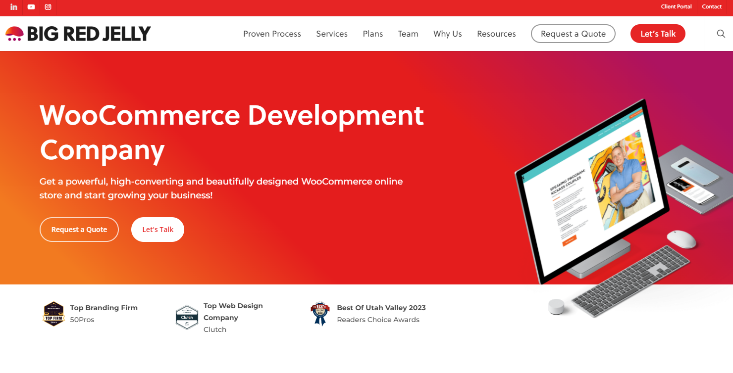 Big Red Jelly - Brand, Build, Grow - Your WooCommerce Success Blueprint