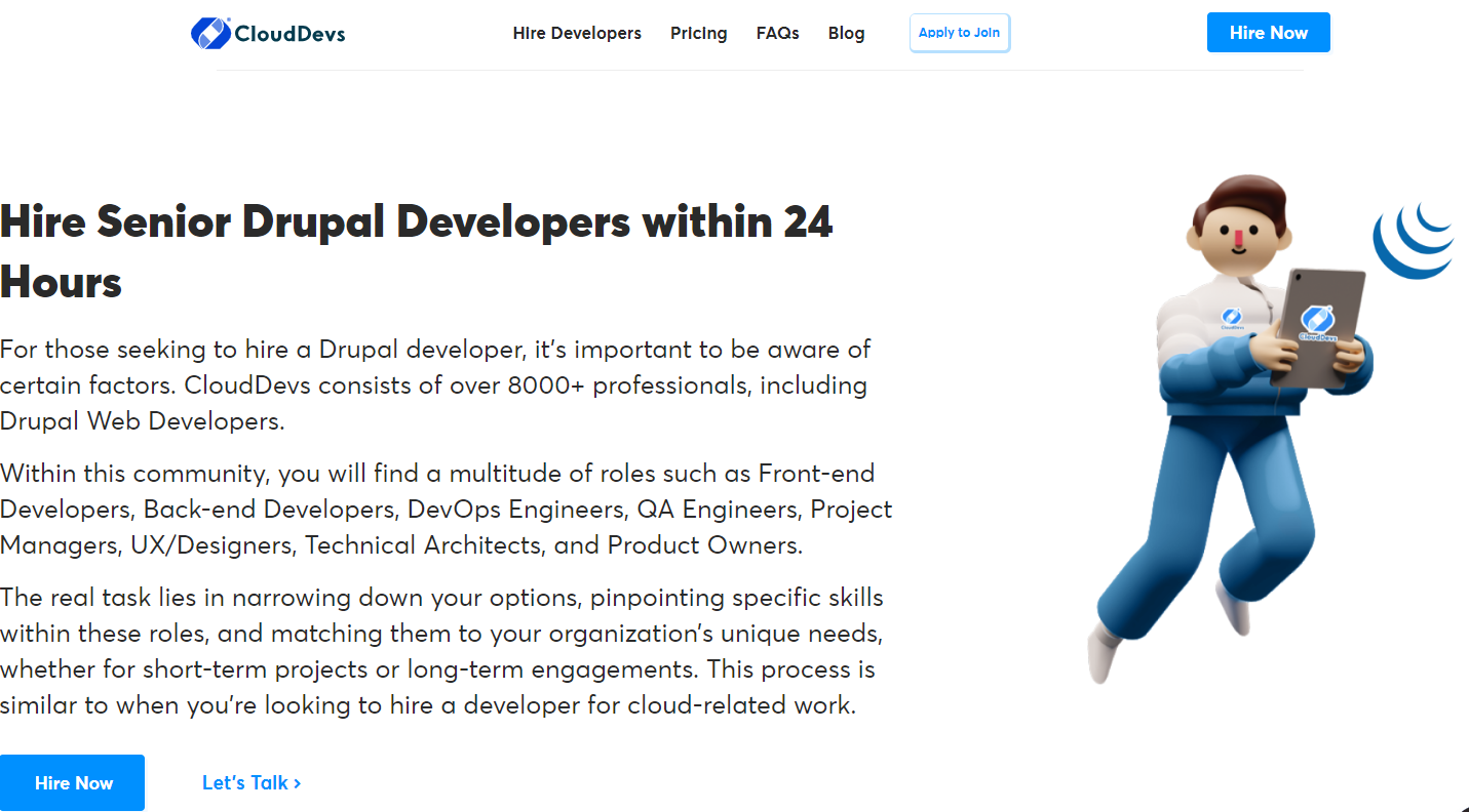 Clouddevs - Unleash the Power of Drupal with Elite Developers from Latin America