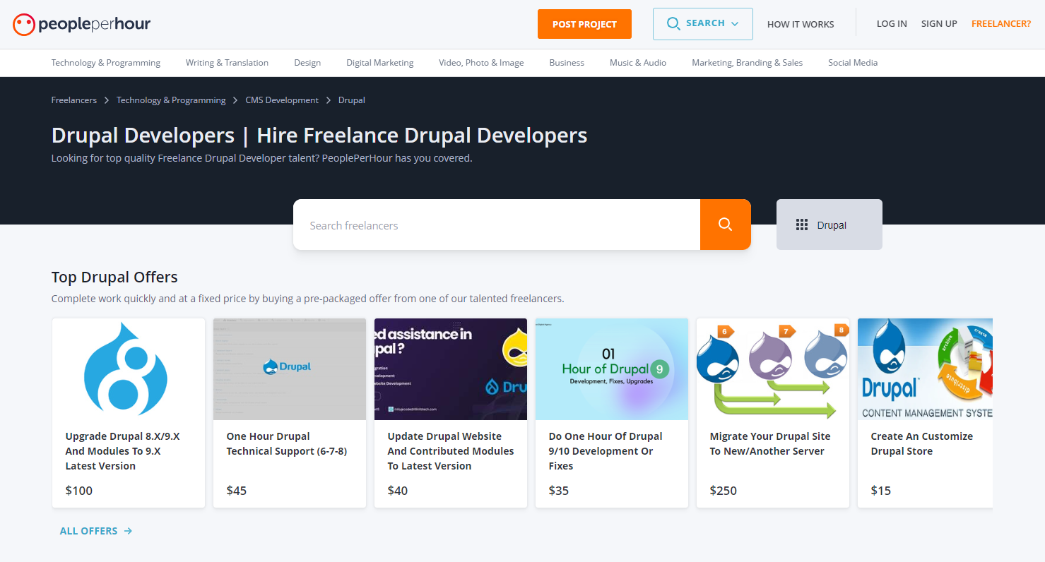 People per hour - Seamless Drupal Solutions Globally, Trusted by Over a Million Businesses