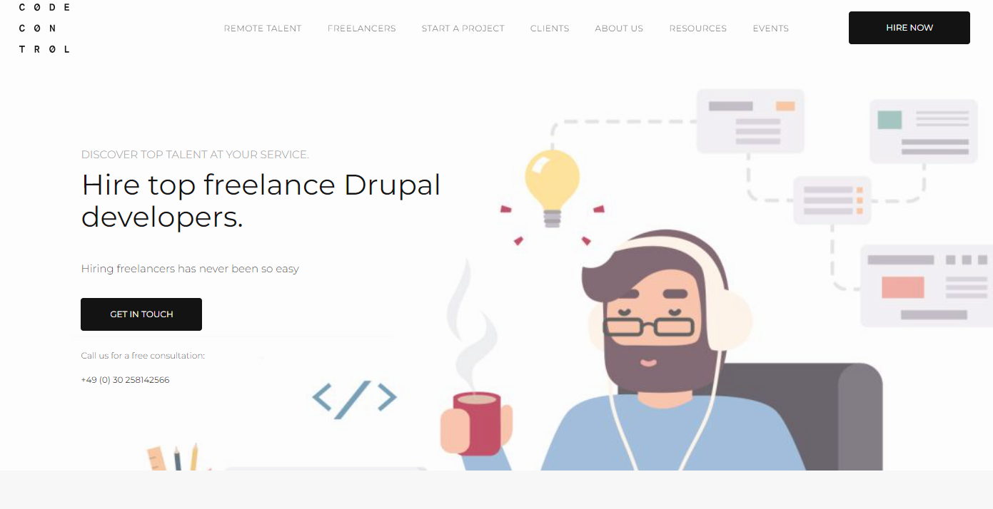 Codecontrol -  Connect with Top Freelance Drupal Developers Within 48 Hours