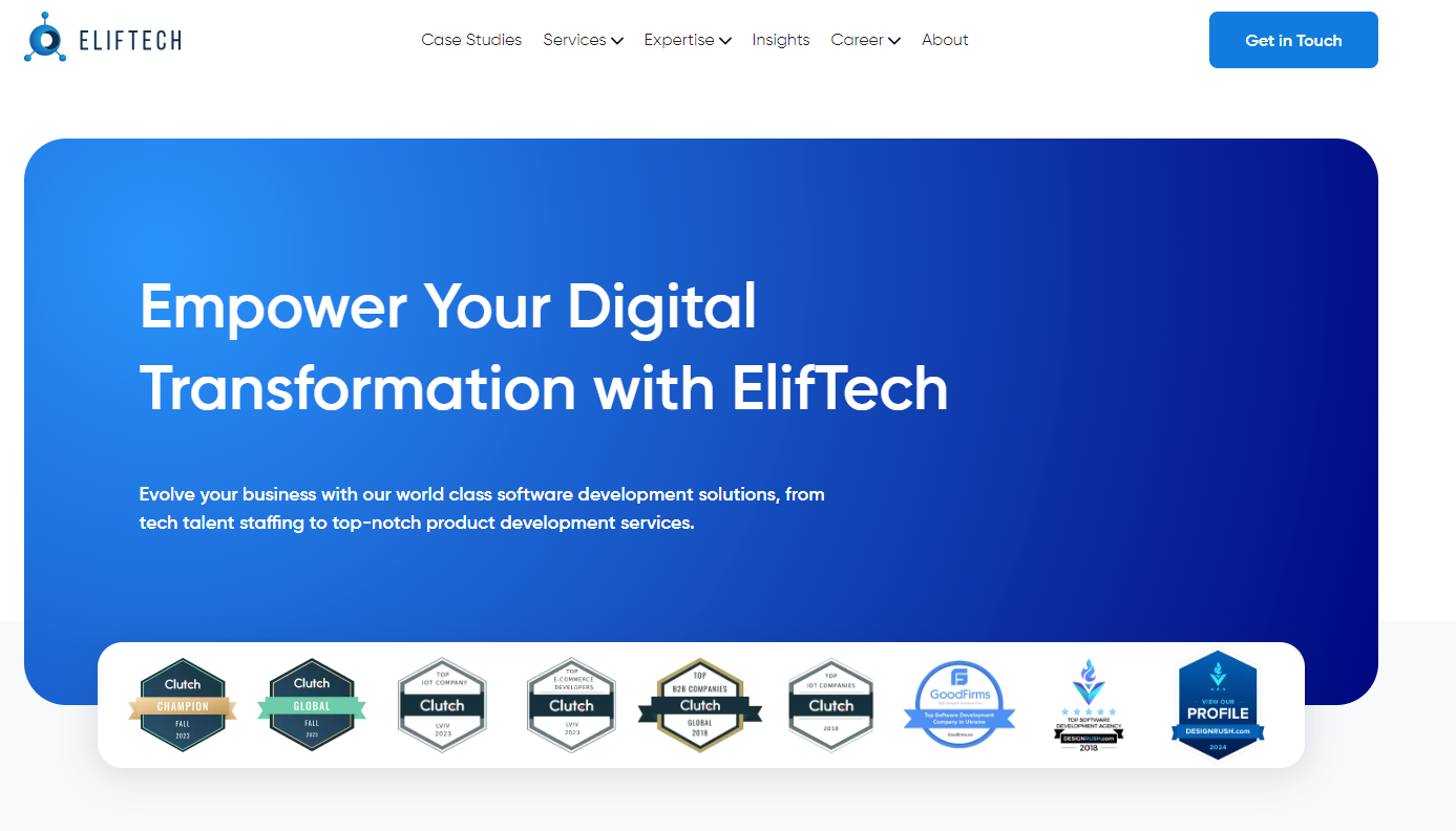 Eliftech - 10+ Years of Scalable and Efficient Backend Excellence