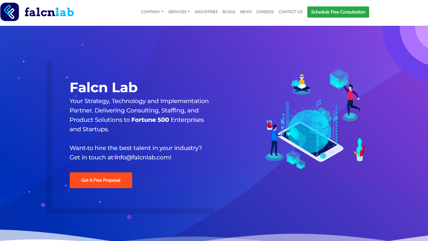 Falcn Labs - Global Excellence in Fullstack Development Since 2019