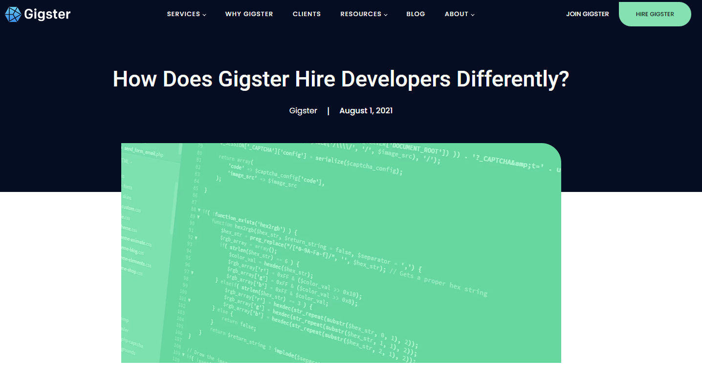 Gigster - Your Path to Premium Fullstack Talent and Project Management 